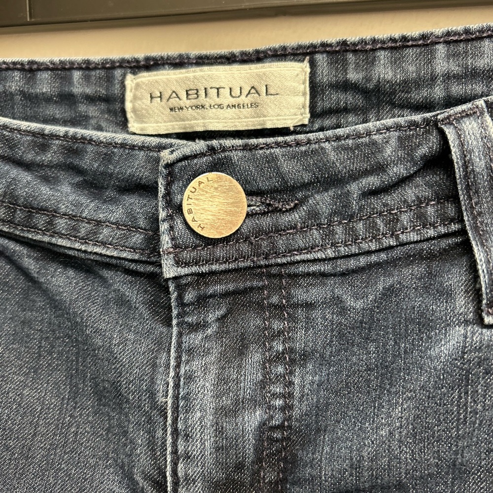 Habitual Dark Blue Straight Leg Eventide Jeans size 31x33 - Picture 2 of 10